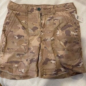 Anthropologie, the wanderer camo shorts size 26 nwt